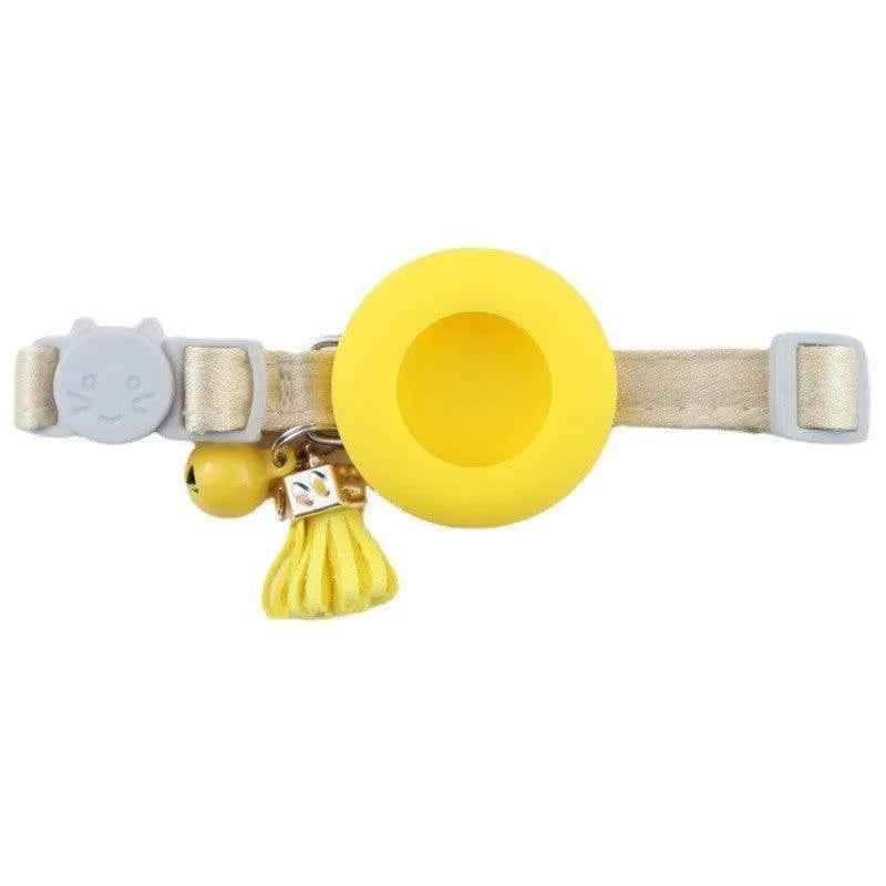 KatzenKompass – Die sichere GPS-Halsband-Hülle für deine Katze mit Glocke & Tracker-Clip