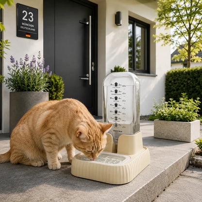 Automatischer Haustier Wasserspender | Trinkspender für Hunde & Katzen