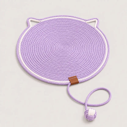Sisal Kratzmatte für Katzen | Doppelseitig & langlebig Katzenspielzeug