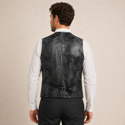Trachtenweste Herren mit Muster | Elegante Weste für Oktoberfest