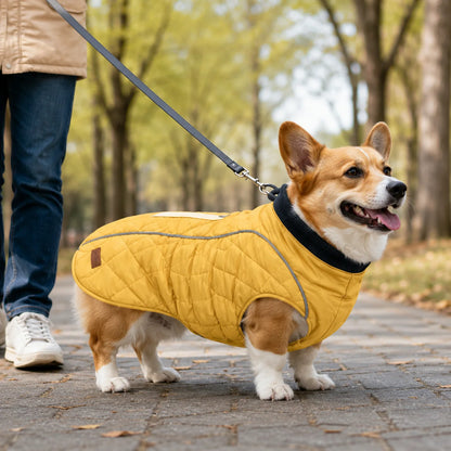 Gesteppte Hundeweste | Warm & Wasserabweisend