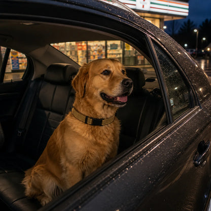 Reflektierendes Hundehalsband | Gepolstert, Verstellbar & Robust