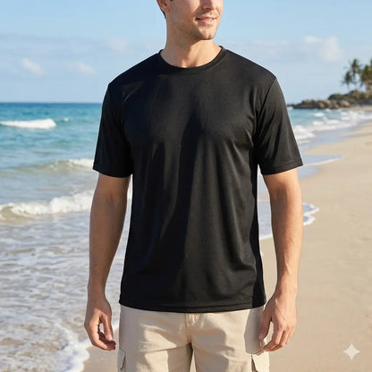 Herren UV-Schutz T-Shirt UPF 50+ | Atmungsaktiv & Schnelltrocknend