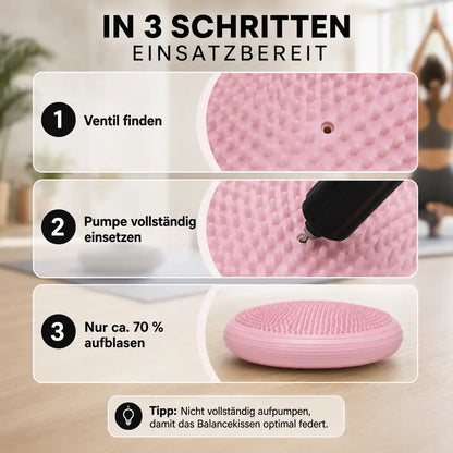 Hunde Balancekissen für Doga | Rutschfest & Stabil