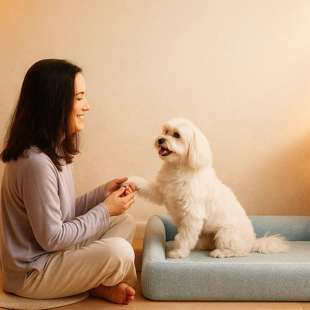 Hundebett mit Memory Foam | Waschbares & Formstabiles Komfortbett