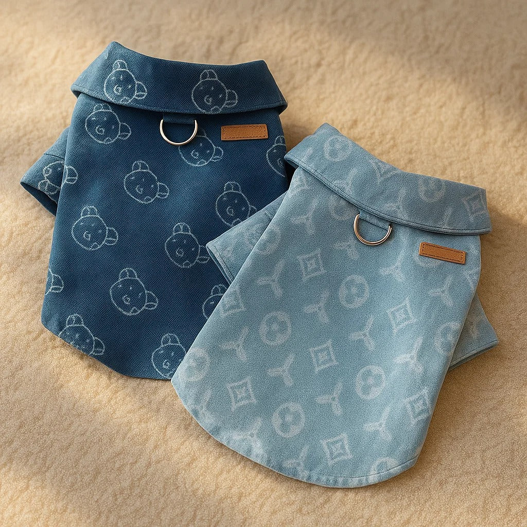 Hundemantel Jeans | Stylische & Bequeme Hundejeansjacke Alltag