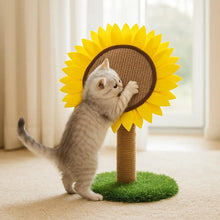 Cat Scratching Post Sunflower made of Sisal | Playground & Furniture Protection