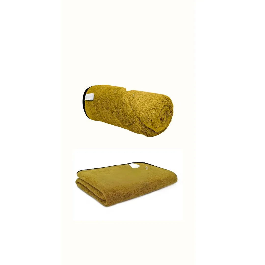 Hunde Bademantel aus Frottee-Baumwolle | Saugstark & waschbar