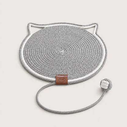 Sisal Kratzmatte für Katzen | Doppelseitig & langlebig Katzenspielzeug