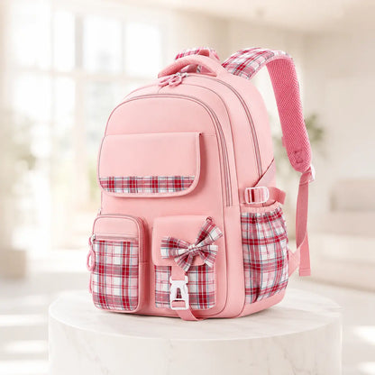 Mädchen Schulrucksack Wasserdicht | Leichter mit Fächern