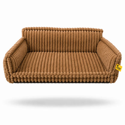Orthopädisches Hundebett | Warmes Hundesofa für Winter & Kälte