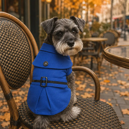 Hundemantel wasserdicht | Trenchcoat für kleine & mittlere Hunde
