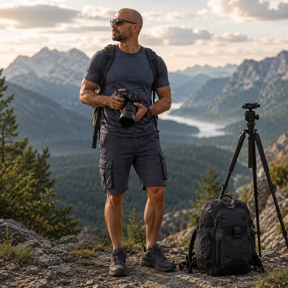 Herren Cargo Shorts aus Baumwolle | Robuste Outdoor & Freizeitshorts