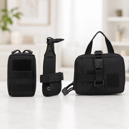 Hundegeschirr Taschen MOLLE Set | Taktische Hundetasche Outdoor