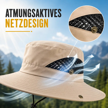Outdoor Sonnenhut UPF 50+ | Atmungsaktiv & UV-Schutz