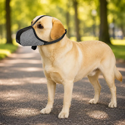 Maulkorb Hund für kleine & große Hunde | Atmungsaktives Mesh