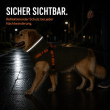 Wasserdichter Winter-Hundemantel | Warme Hundejacke mit Geschirr