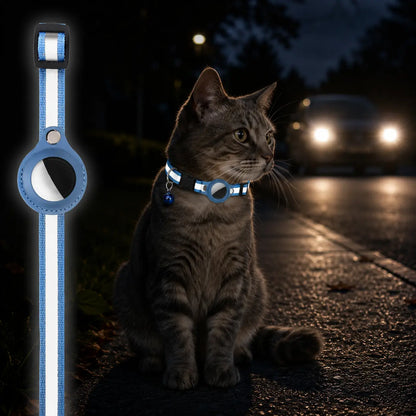 FreiheitsSafe | GPS Katzenhalsband mit AirTag Halter
