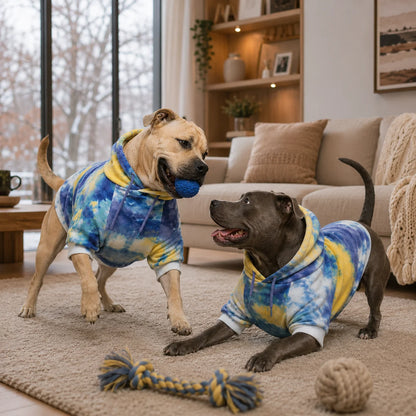 Hundepullover Winter | Warmer Stretch-Pullover mit Fleece