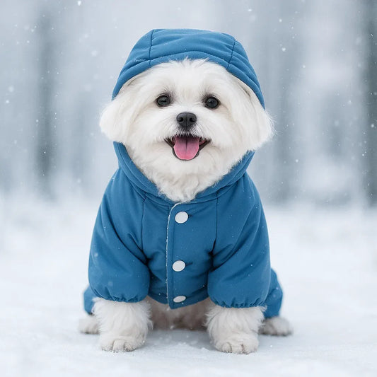 Winter Hundemantel Wasserdicht | Warmer Outdoormantel für Hunde