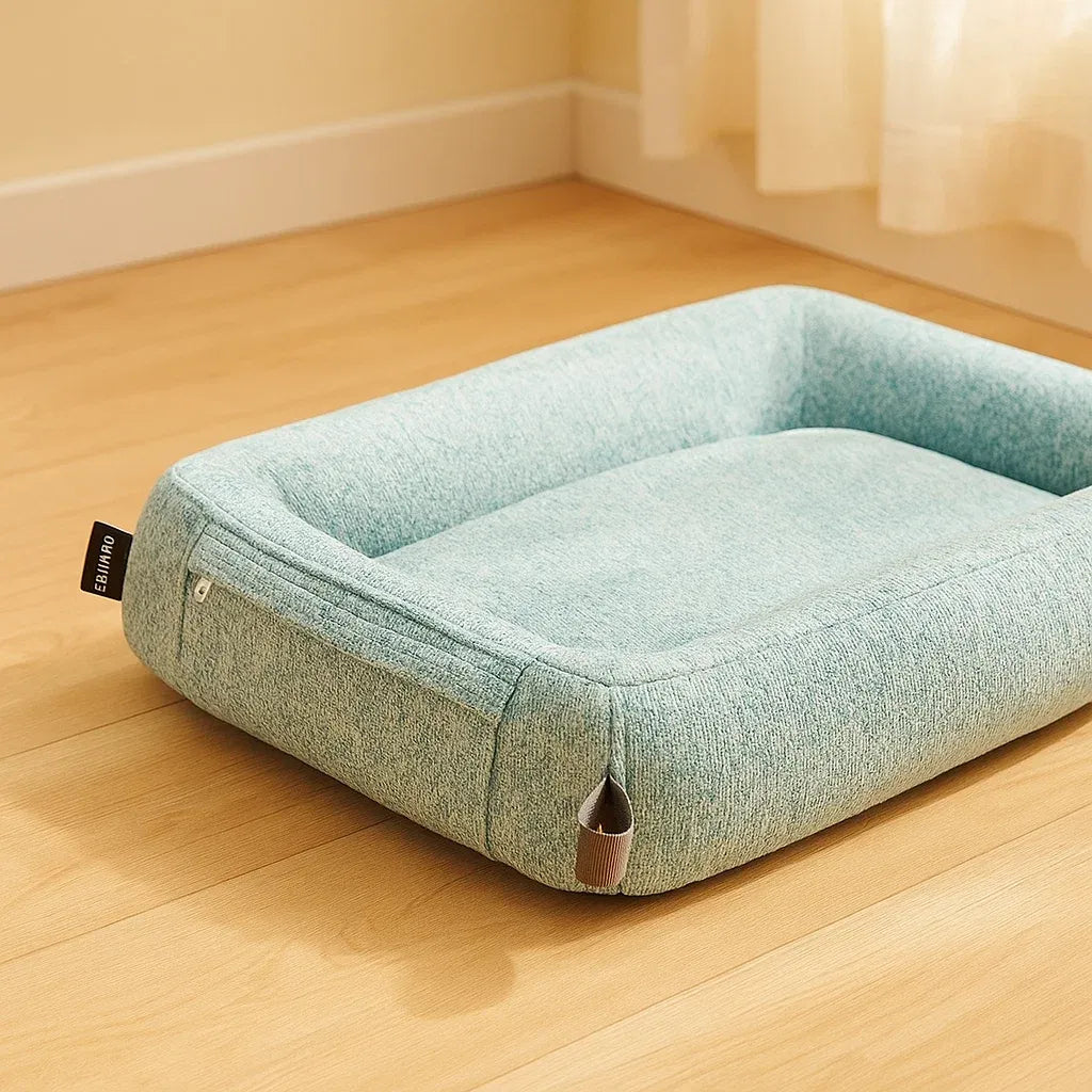 Katzenbett mit Memory Foam | Waschbares & Formstabiles Komfortbett