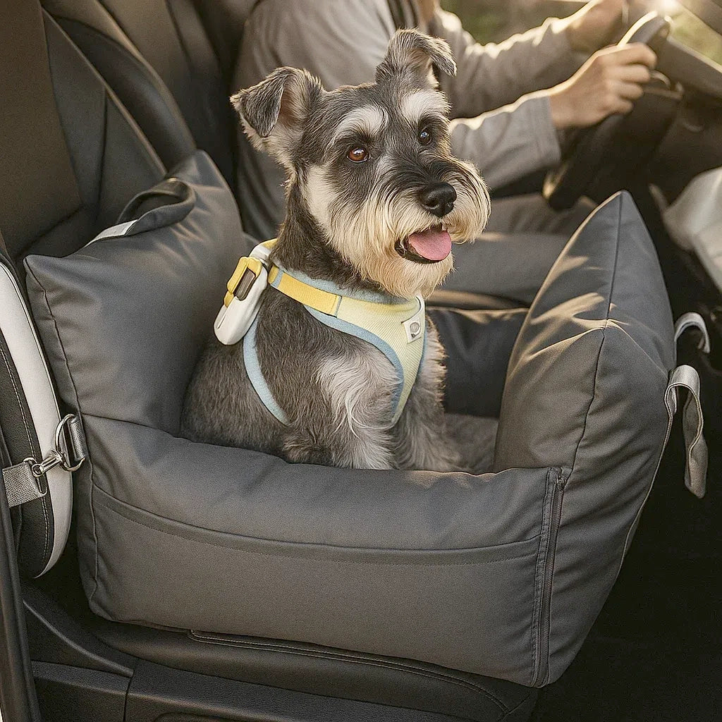Luxus Hunde Autositz | Komfortabler & Sicherer Reisesitz für Hunde