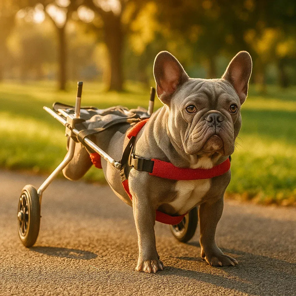 Hunde Rollstuhl | Verstellbarer Wagen für mehr Bewegungsfreiheit
