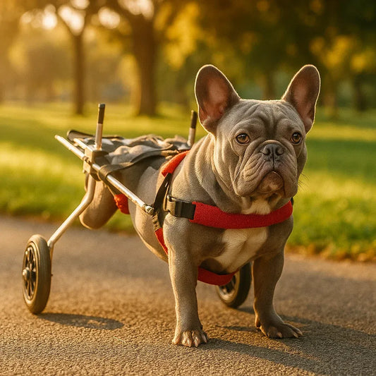 Hunde Rollstuhl | Verstellbarer Wagen für mehr Bewegungsfreiheit