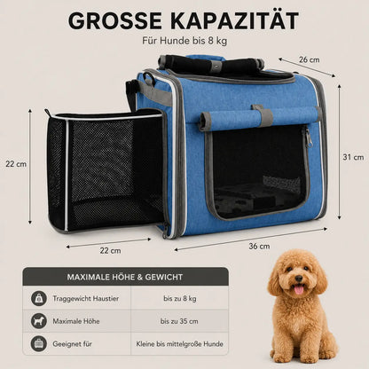 Hunde Fahrradkorb für kleine Hunde | Sicher & bequem