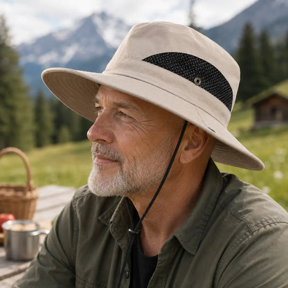 Outdoor Sonnenhut UPF 50+ | Atmungsaktiv & UV-Schutz