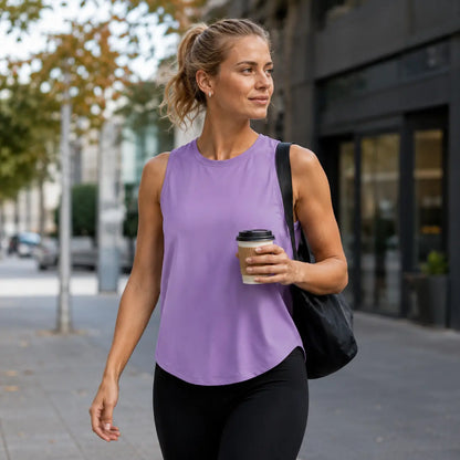 Damen Sport Tanktop UPF 80+ | Atmungsaktiv & Schnelltrocknend