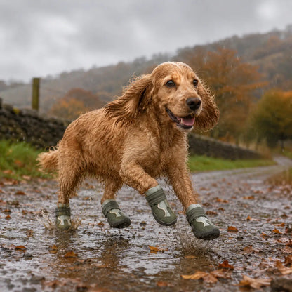 Wasserdichte Hundeschuhe mit rutschfester Sohle