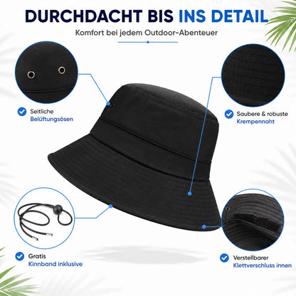 Unisex Sonnenhut UPF 50+ | Wasserabweisender Sonnenhut