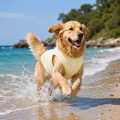 Sommer-Kühlweste für Hunde | Atmungsaktiver Sonnenschutz für alle Größen