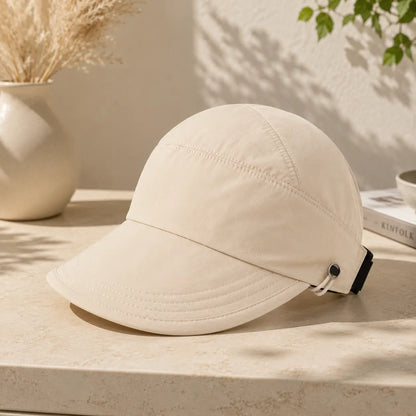 Damen Sonnenhut aus Baumwolle | UV-Schutz Bucket Hat mit Breiter Krempe