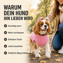 Hundepullover Strick für kleine Hunde | Warmer Hundemantel