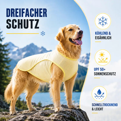 Sommer-Kühlweste für Hunde | Atmungsaktiver Sonnenschutz für alle Größen