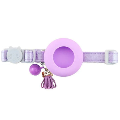 KatzenKompass – Die sichere GPS-Halsband-Hülle für deine Katze mit Glocke & Tracker-Clip