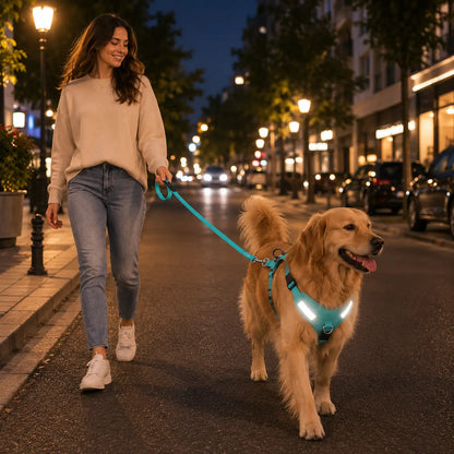 Hundegeschirr mit Leine | verstellbar, leicht & sicher