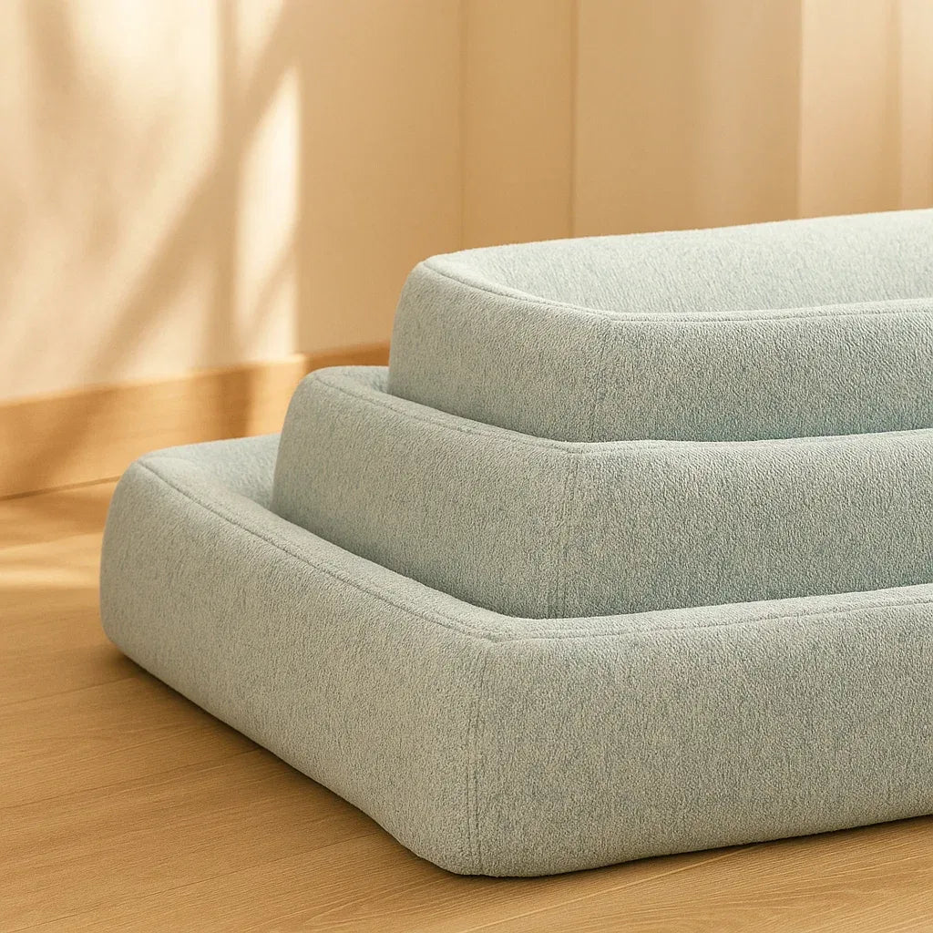 Katzenbett mit Memory Foam | Waschbares & Formstabiles Komfortbett