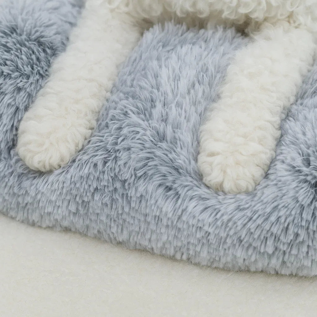 Hundebett | Weiches & Waschbares Kuschelbett für Ruhigen Schlaf