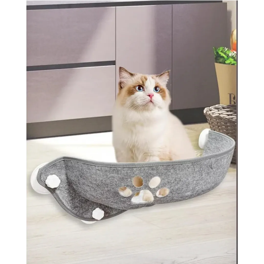 Fenster Hängematte für Katzen | Stabil & platzsparend