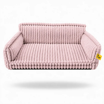 Orthopädisches Hundebett | Warmes Hundesofa für Winter & Kälte