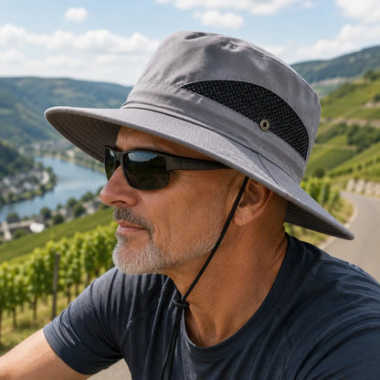 Outdoor Sonnenhut UPF 50+ | Atmungsaktiv & UV-Schutz