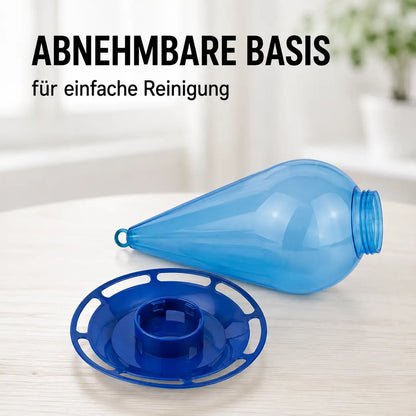 Hängende Vogeltränke im Wassertropfen-Design für Garten & Balkon