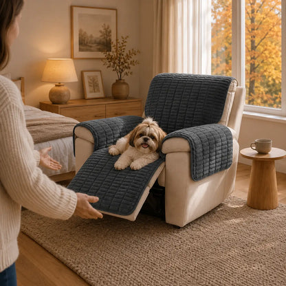 Hundebett Sofaschutz für Hunde | Weiche Flanell-Schondecke