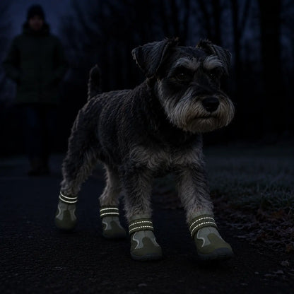 Wasserdichte Hundeschuhe mit rutschfester Sohle