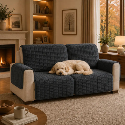 Hundebett Sofaschutz für Hunde | Weiche Flanell-Schondecke