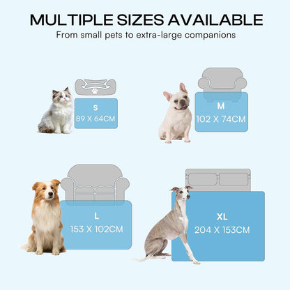 Kühlende Hundedecke Q-MAX > 0.5 | Waschbare Kühldecke für Hunde & Katzen