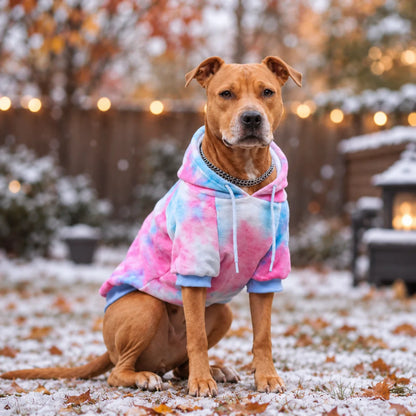 Hundepullover Winter | Warmer Fleece-Hoodie für Hunde